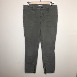 Madewell Olive Green Jeans